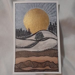 Mixed Media Painting - As The World Turns